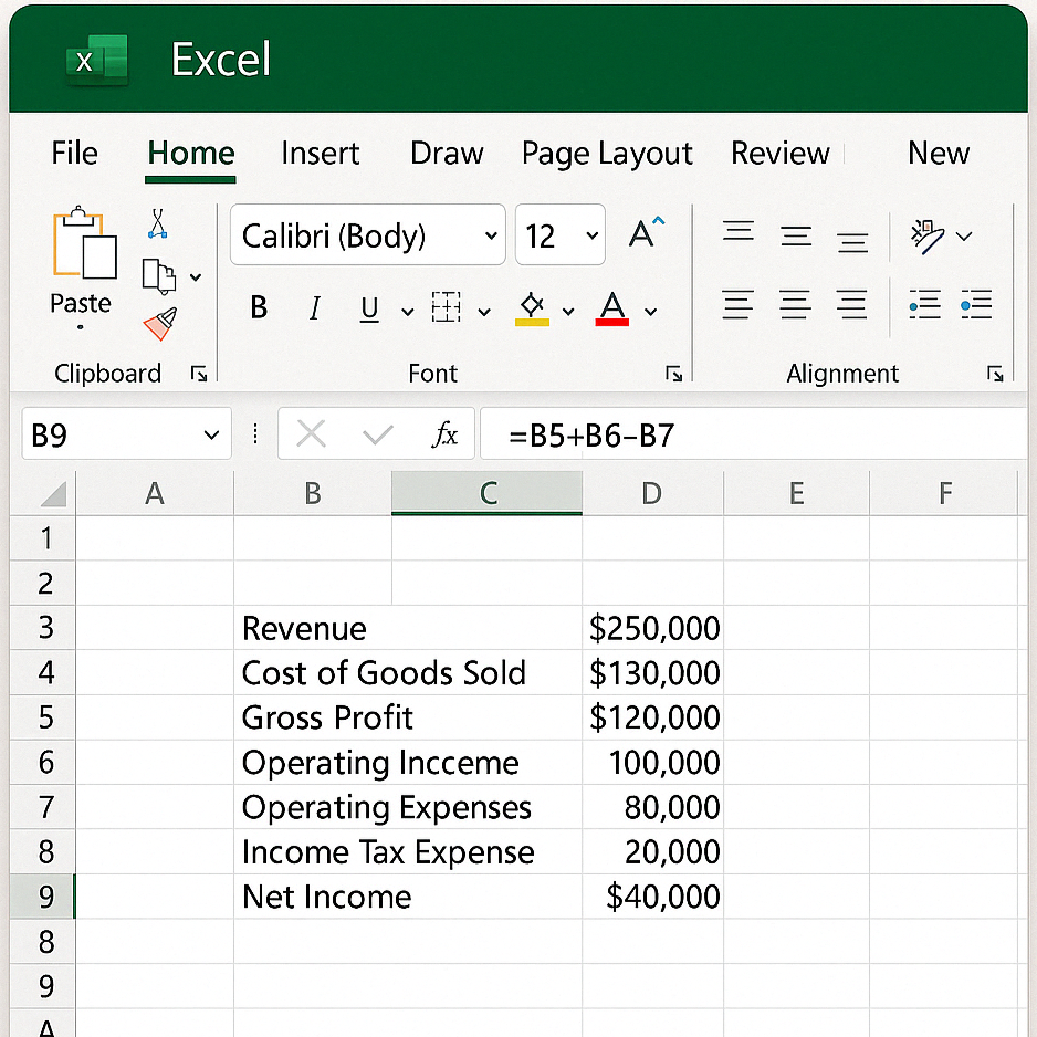 image of Excel 2024 faster calculation feature