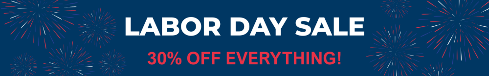 labor day sale desktop banner - 30% OFF all software