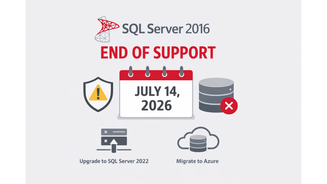 SQL Server 2016 EOS: What to Do Before Extended Support Ends in July 2026