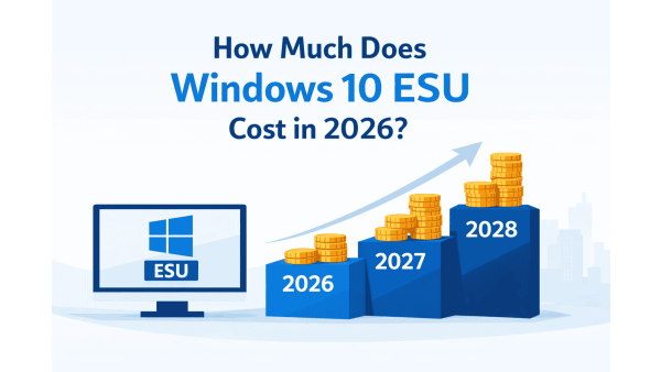 How Much Does Windows 10 ESU Cost in 2026? Full Pricing Breakdown