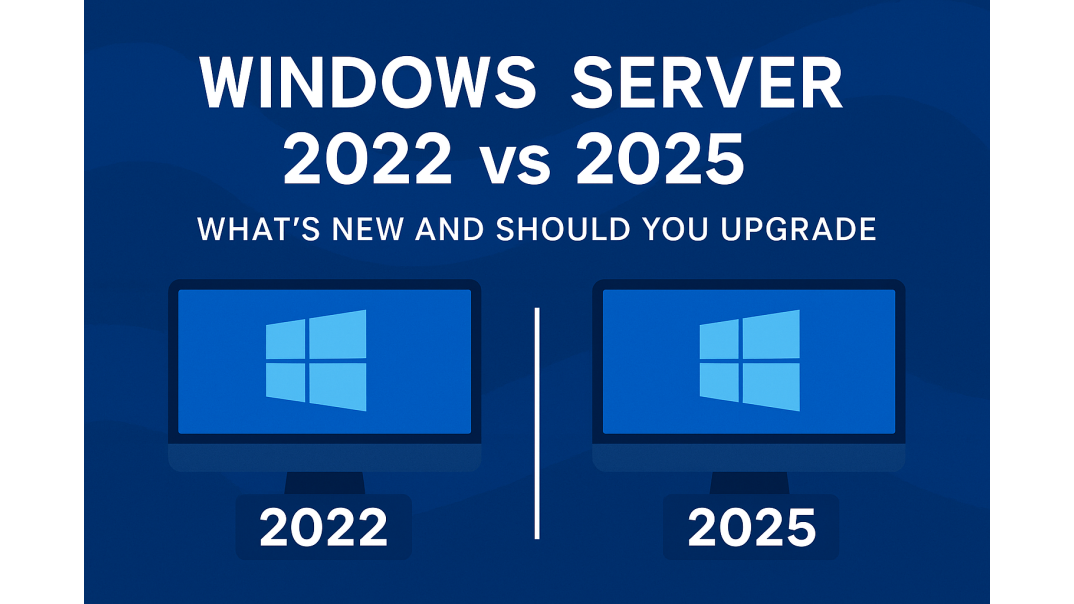 Image of Windows Server 2022 vs 2025