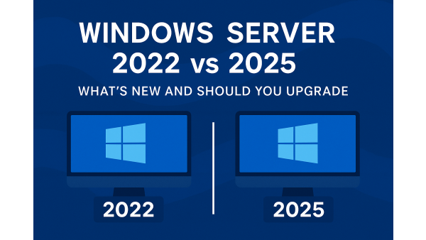Image of Windows Server 2022 vs 2025