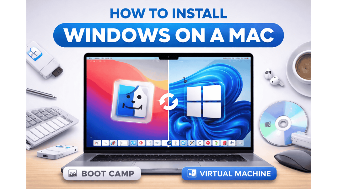 How to Install Windows on a Mac: Boot Camp vs Virtual Machines