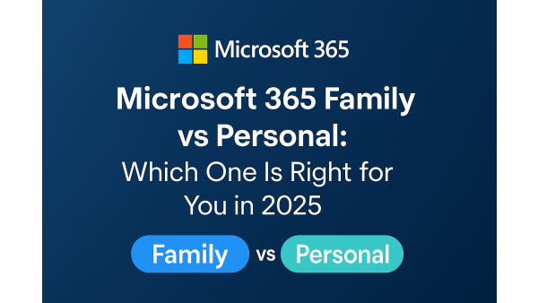 Microsoft 365 Family vs Personal