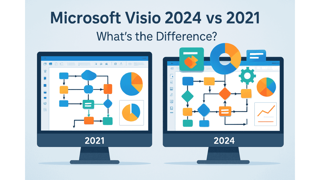 Visio 2024  vs 2021