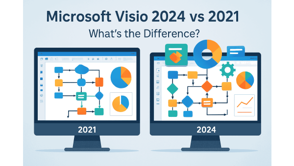 Visio 2024  vs 2021