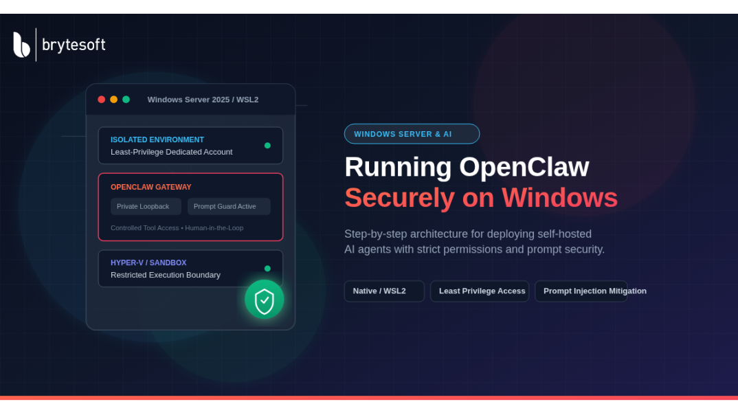 How to Run OpenClaw on Windows Server Securely on Windows