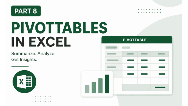 PivotTables in Excel: A Complete Guide to Data Analysis 