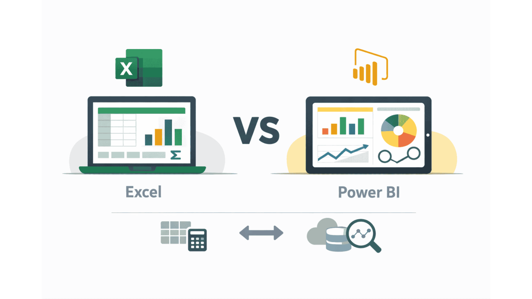 Power BI vs Excel: Key Differences, Use Cases & Which Tool to Choose