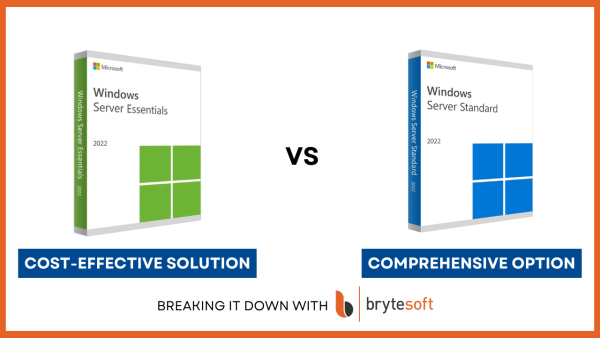 Windows Server 2022 Essentials vs Standard: Choosing the Right Edition for Your Needs