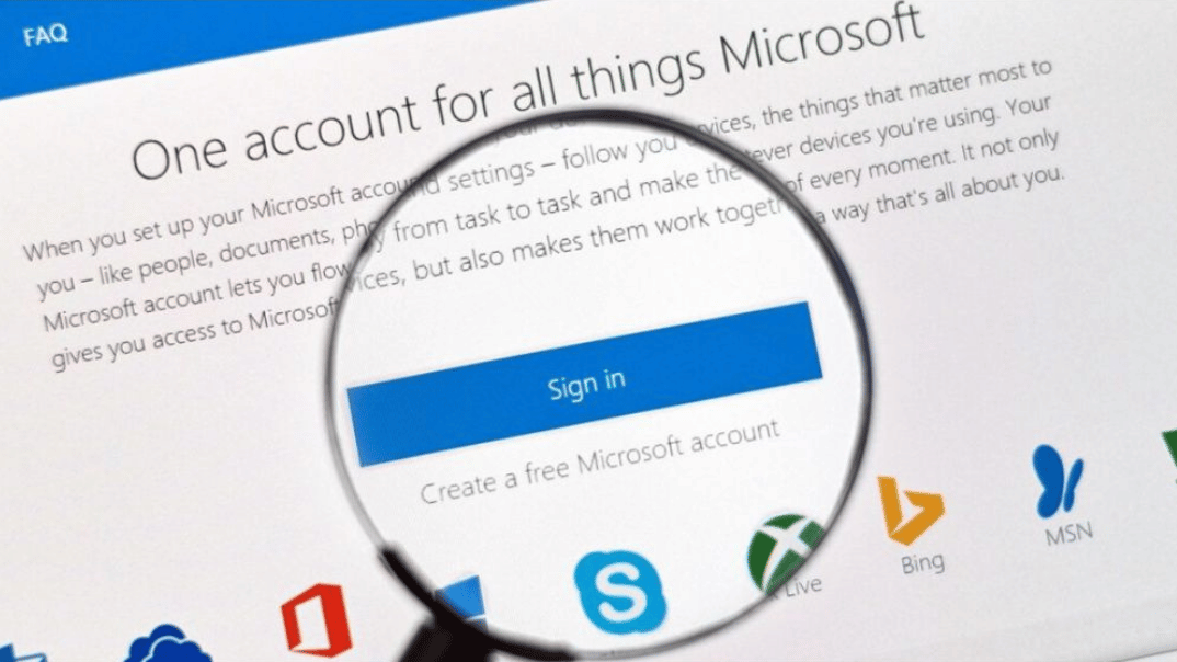 Microsoft Account Sign in