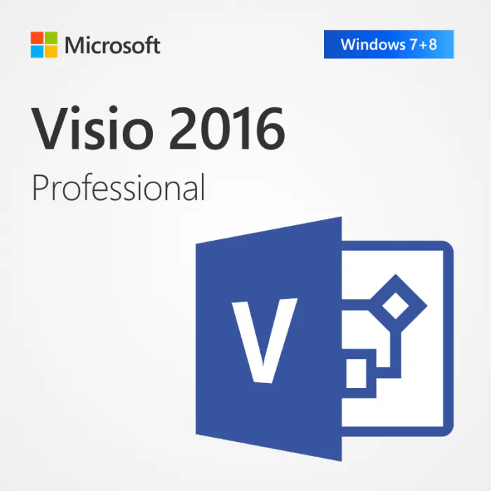PC周辺機器 Microsoft - Visio Professional 2016 Buy Microsoft Visio 2016 Professional - Official Microsoft Key