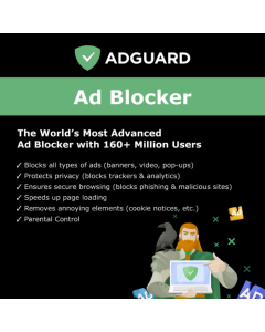 AdGuard Ad Blocker Lifetime Subscription Personal & Family Plans – Instant Activation from Brytesoft