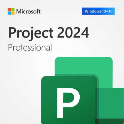 Microsoft Project 2024 Professional - Product Key for 5 PC's