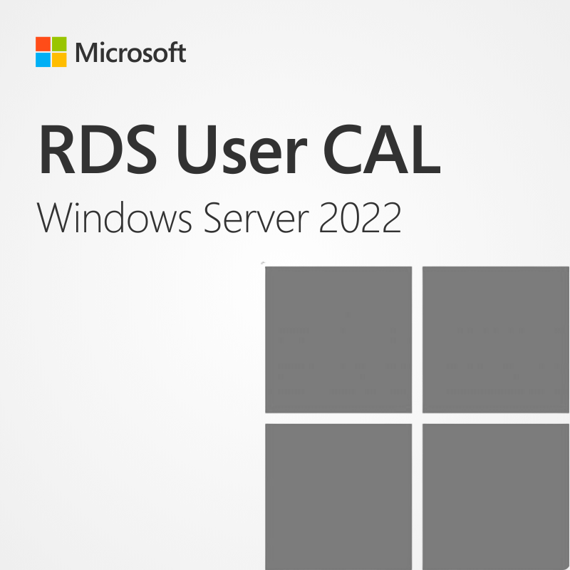 User CAL for Windows Server 2022 Remote Desktop Services (RDS)