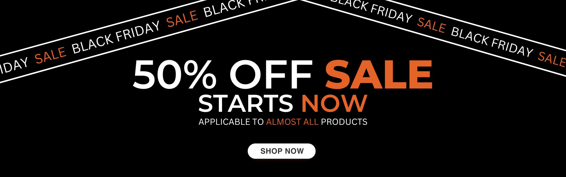Black Friday Sale – 50% OFF