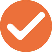 Check mark for no minimum spend